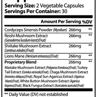 Mushroom Complex 10 X